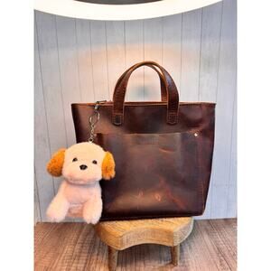 Plush Pink Dog Purse Charm Golden Retriever Puppy Keychain Charm NeW!  Fast SHIP